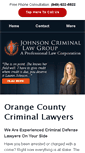 Mobile Screenshot of californiacriminaldefender.com